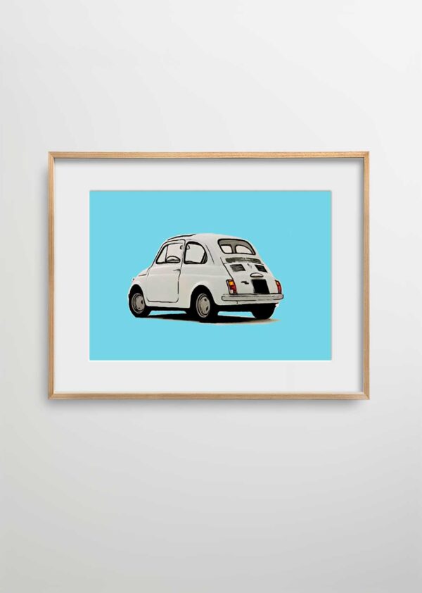 CINQUECENTO BIANCA - 70x100 cm, Natural