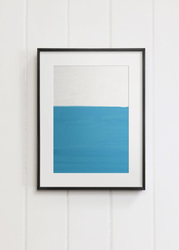 AMAZINGARTCLUB Prints - WHITE TO BLUE