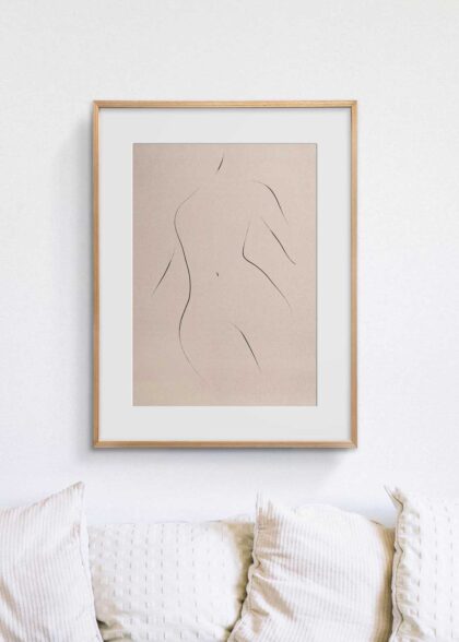 AMAZINGARTCLUB Prints - BODY SKETCH