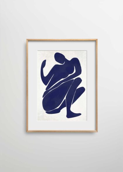 BATHING WOMAN - 70x100 cm, Natural