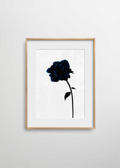 BLACK ROSE - 70x100 cm, Natural