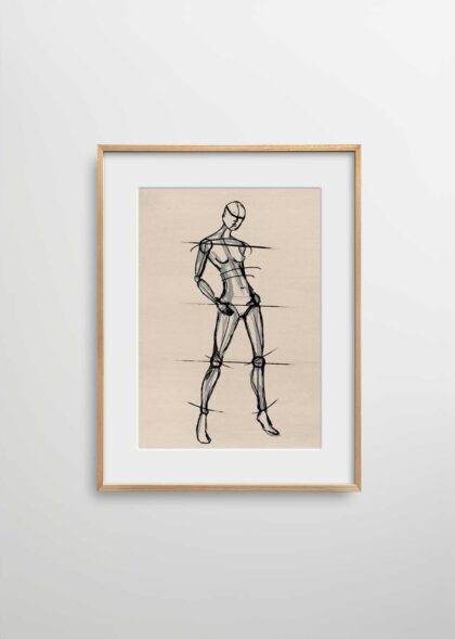 CYBER - 70x100 cm, Natural