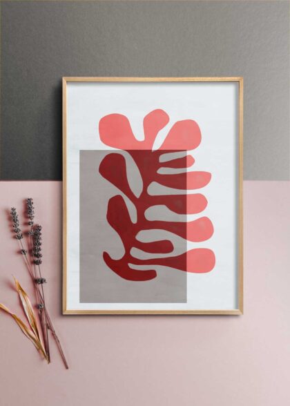 AMAZINGARTCLUB Prints - RED REEF