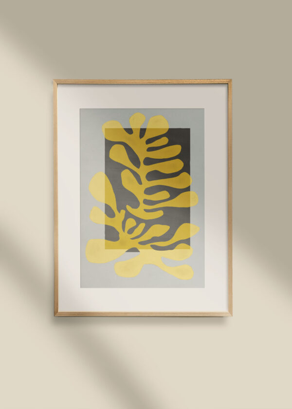 AMAZINGARTCLUB Prints - YELLOW REEF